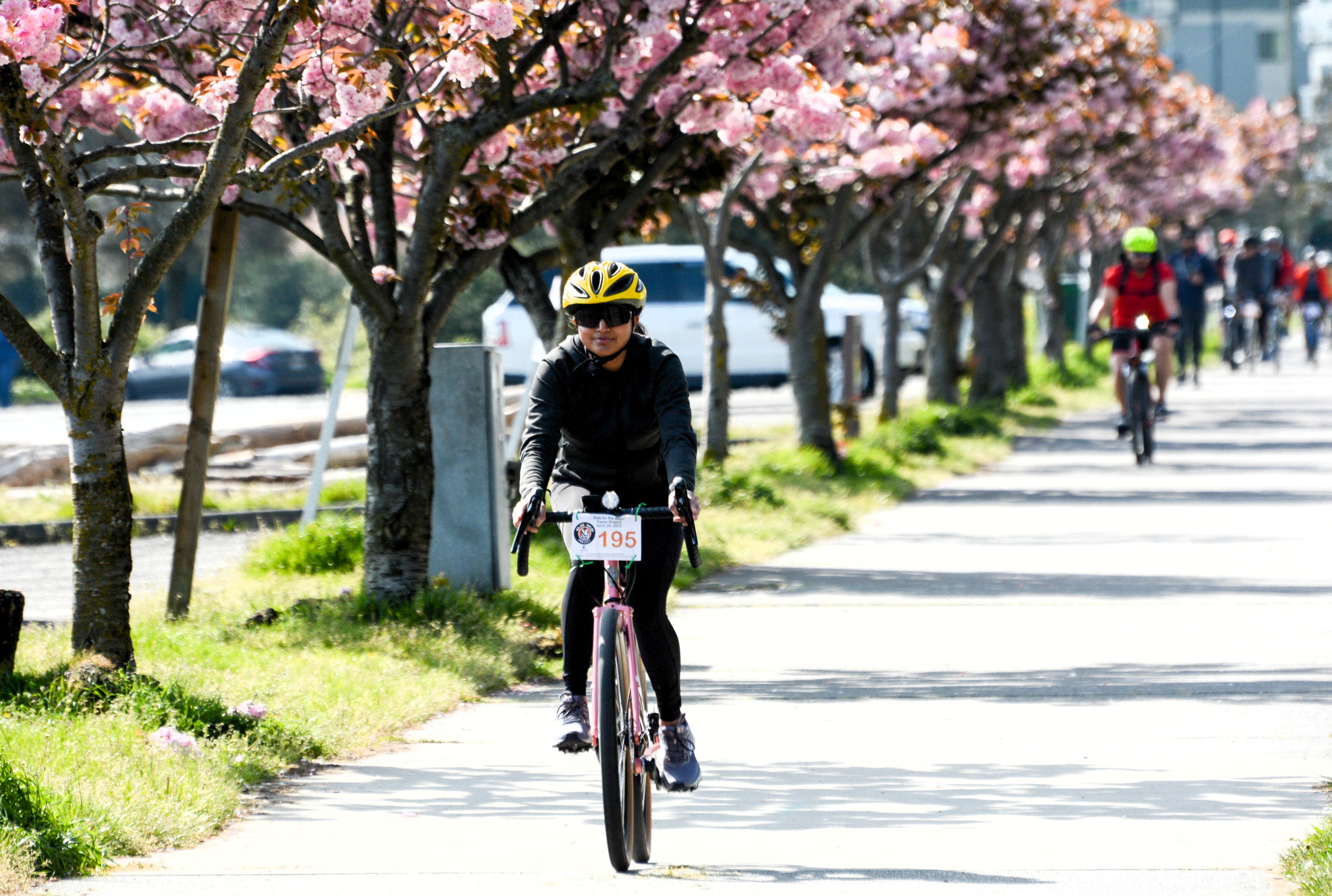 Enjoy spring blossoms during Ride for Major Taylor